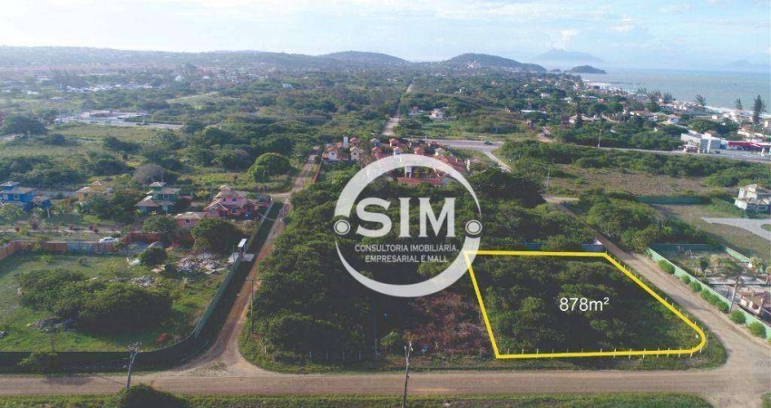 Terreno à venda, 878 m² - Baia Formosa - Armação dos Búzios/RJ