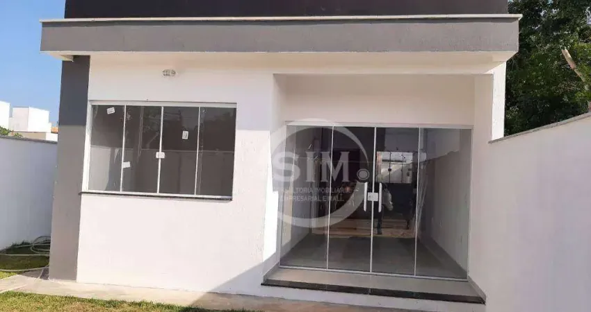 Casa com 2 dormitórios à venda, 57 m² por r$ 297.000,00 - reserva do peró - cabo frio/rj