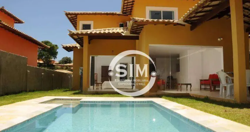 Casa com 4 dormitórios à venda, 300 m² na Ferradura - Armação dos Búzios/RJ