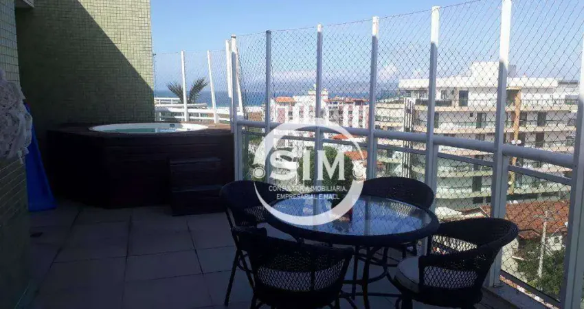 Cobertura com 3 dormitórios à venda, 225 m² no Braga - Cabo Frio/RJ
