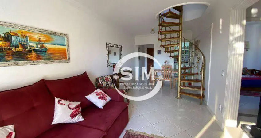 Cobertura com 4 dormitórios à venda, 120 m² por R$ 800.000,00 - Vila Nova - Cabo Frio/RJ