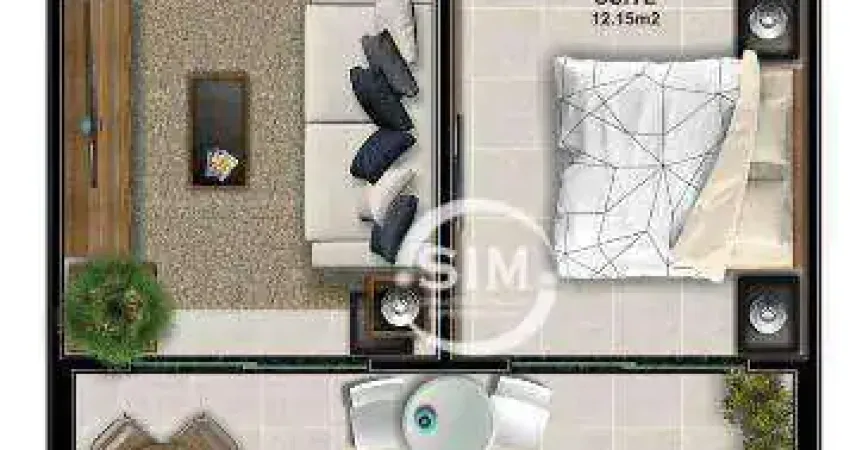 Cobertura com 1 dormitório à venda, 53 m² por R$ 334.880,00 - Centro - São Pedro da Aldeia/RJ