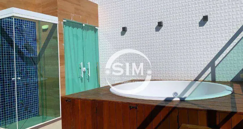Cobertura com 2 dormitórios à venda, 120 m² por R$ 1.200.000,00 - Passagem - Cabo Frio/RJ