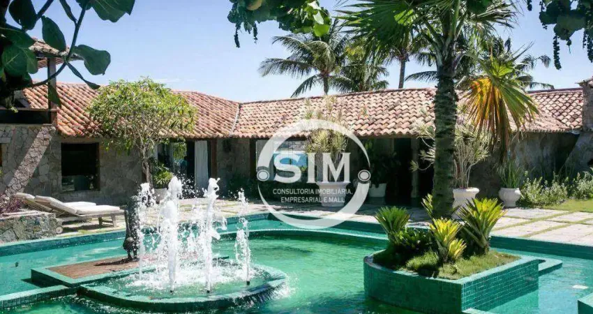 Casa com 10 dormitórios à venda, 1200 m² por R$ 25.000.000,00 - Ferradurinha - Armação dos Búzios/RJ