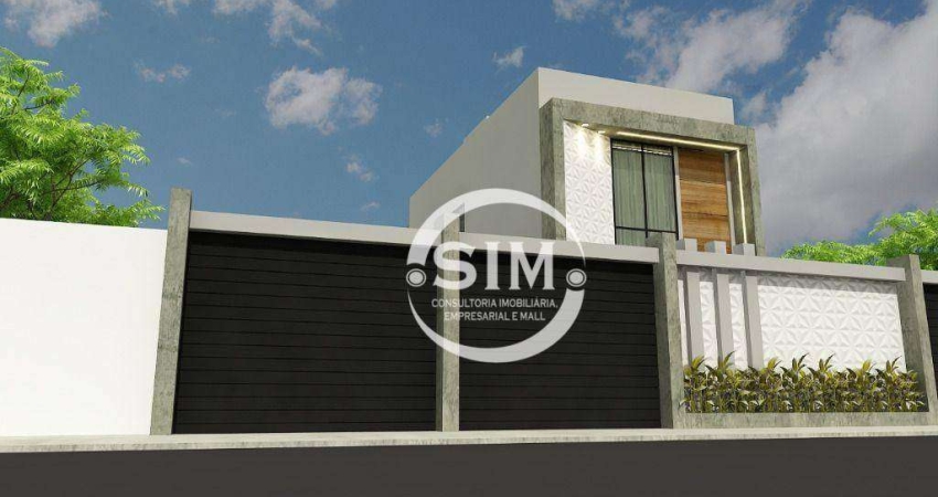 Casa com 2 dormitórios à venda, 76 m² por R$ 375.000,00 - Guriri - Cabo Frio/RJ