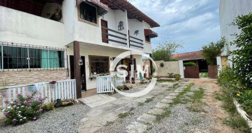 Casa com 5 dormitórios à venda, 331 m² por R$ 600.000,00 - Palmeiras - Cabo Frio/RJ