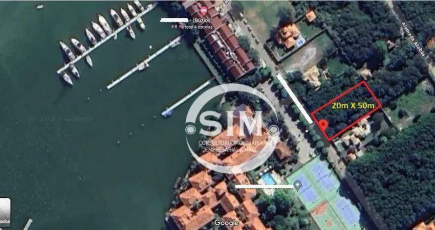 Terreno à venda na Alameda Andorinhas, 26, Marina, Armação dos Búzios