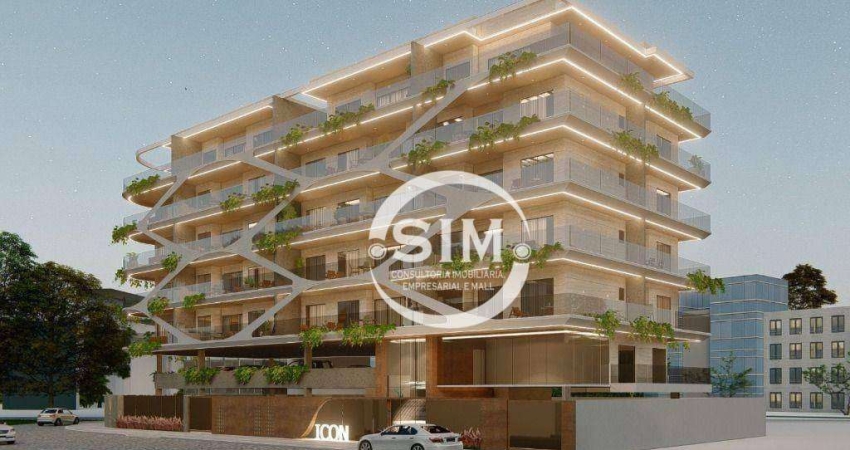 Apartamento com 2 dormitórios à venda, 98 m² por R$ 966.000,00 - Passagem - Cabo Frio/RJ