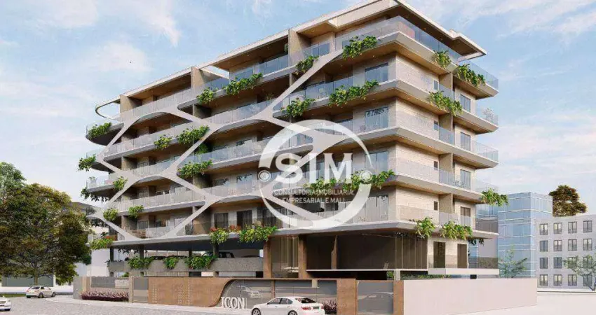 Cobertura com 1 dormitório à venda, 100 m² por R$ 895.000,00 - Passagem - Cabo Frio/RJ