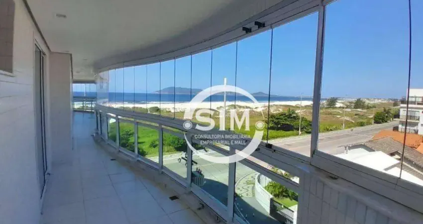 Apartamento com 4 dormitórios à venda, 353 m² por r$ 2.400.000,00 - praia do forte - cabo frio/rj