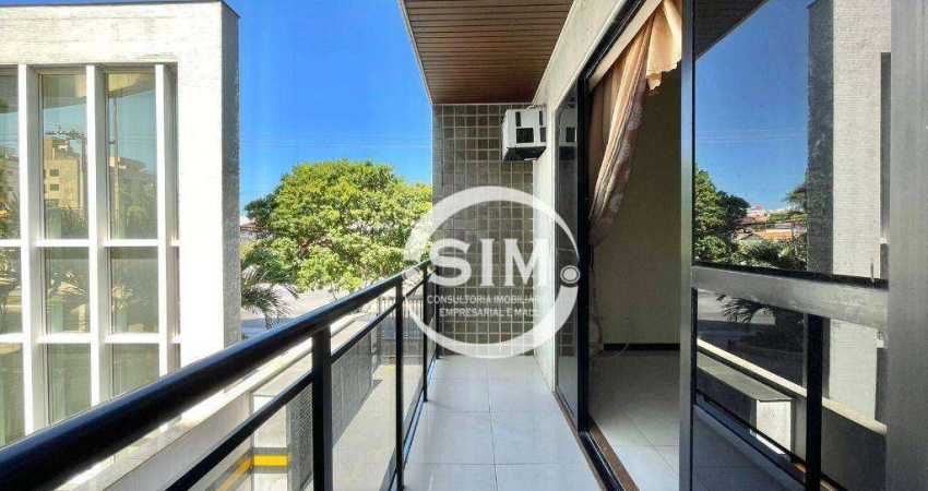 Apartamento com 1 dormitório para alugar, 42 m² por R$ 2.275,06/mês - Braga - Cabo Frio/RJ
