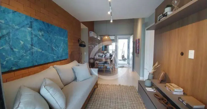 Apartamento com 2 dormitórios à venda, 73 m² por R$ 650.000 - Vila Nova - Cabo Frio/RJ