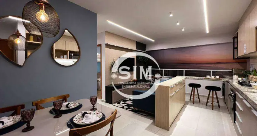 Apartamento com 2 dormitórios à venda, 45 m² por R$ 289.000,00 - Baixo Grande - São Pedro da Aldeia/RJ