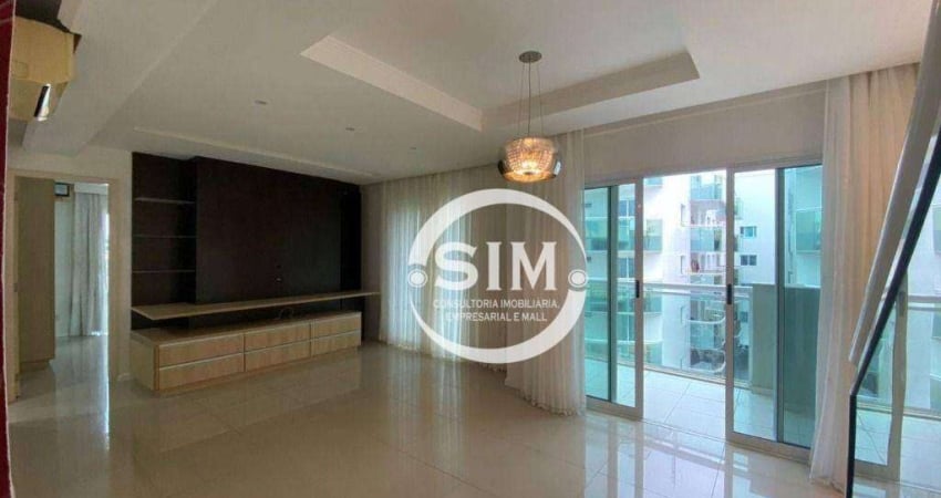 Cobertura com 3 dormitórios para alugar, 230 m² por R$ 5.500,00/mês - Centro - Cabo Frio/RJ