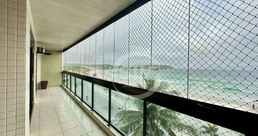 Apartamento com 2 dormitórios para alugar, 200 m² por r$ 8.500/mês - centro - cabo frio/rj