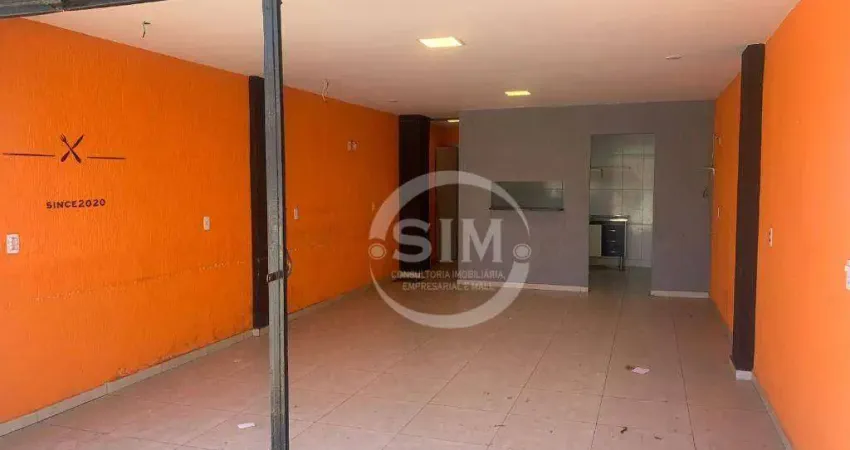 Loja para alugar, 60 m² por r$ 2.500/mês - jardim flamboyant - cabo frio/rj