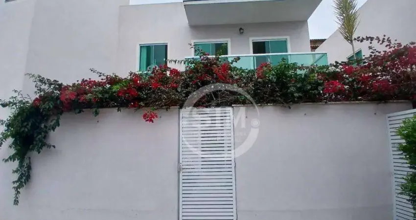 Casa com 3 dormitórios à venda, 87 m² por r$ 395.000 - vila do peró - cabo frio/rj