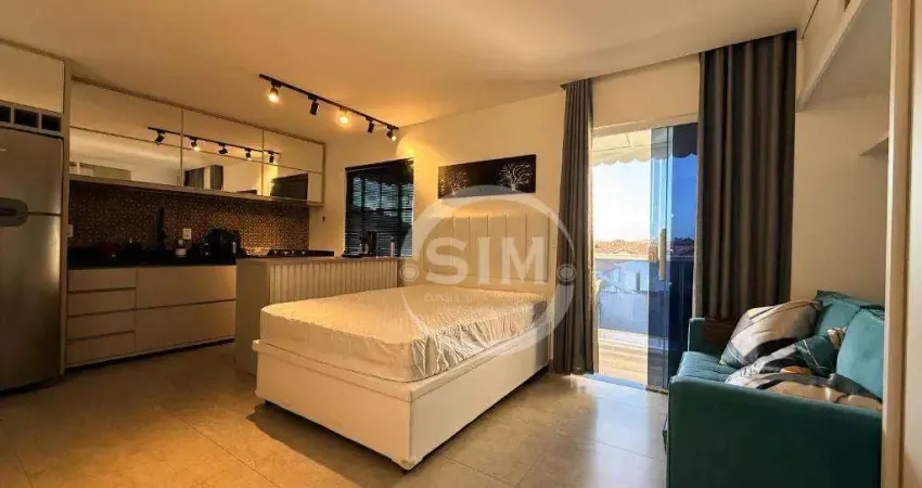 Flat com 1 dormitório à venda, 30 m² por r$ 250.000,00 - parque riviera - cabo frio/rj