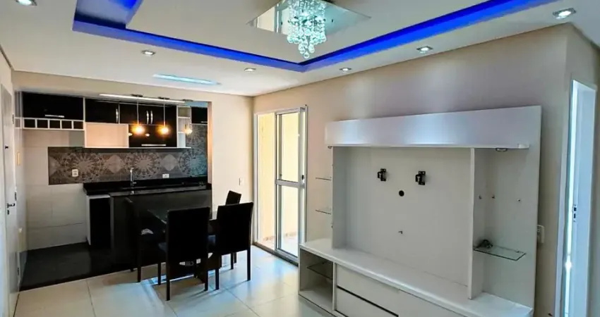 Apartamento 48 metros com 2 dormitorios sendo semi mobiliado