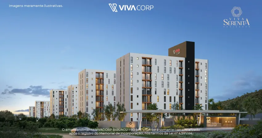 Apartamento com 2 quartos à venda na Rua Julio Teodoro Martins, s/n, Fundos, Biguaçu