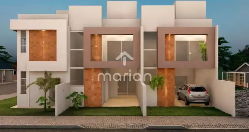 Casa geminada com 3 quartos, nossa senhora da paz - balneário piçarras