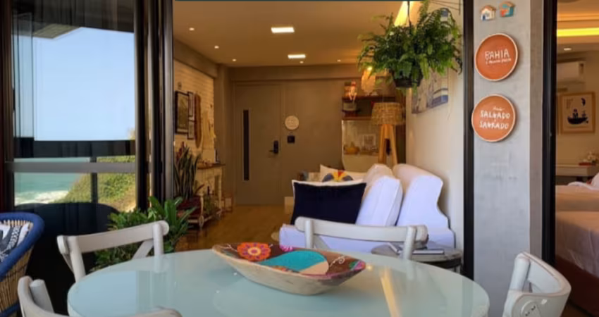 Vista Mar | Quarto e Sala 60m² | 2 vagas | Rio Vermelho