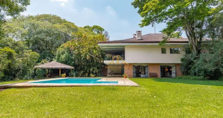 Casa com 6 dormitórios à venda, 721 m² por r$ 5.400.000,00 - granja viana – parque silvino pereira - cotia/sp