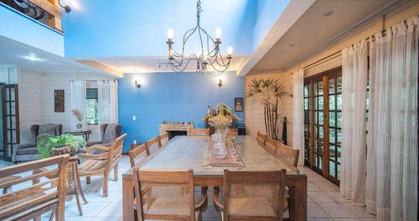 Chácara com 4 suítes à venda, 410 m² por R$ 1.300.000 - Chácaras Embu Colonial - Embu das Artes/SP.