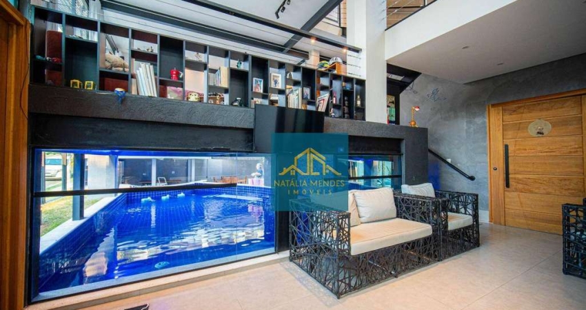Casa com piscina privativa coberta, 3 quartos sendo 3 suítes à venda, 250 m² por R$ 1.700.000 - Condomínio Palm Hills - Cotia/SP