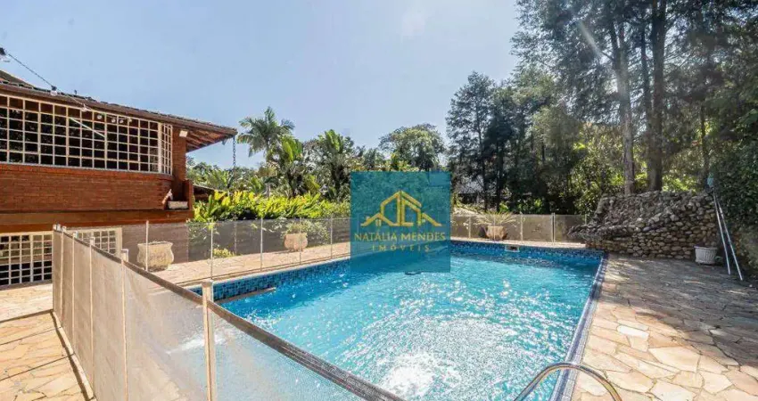 Casa com 4 dormitórios à venda, 620 m² por r$ 1.790.000,00 - parque dom henrique - cotia/sp