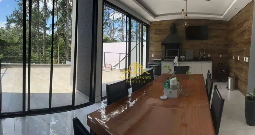 Casa com 4 dormitórios à venda, 450 m² por r$ 1.800.000,00 - represinha - cotia/sp