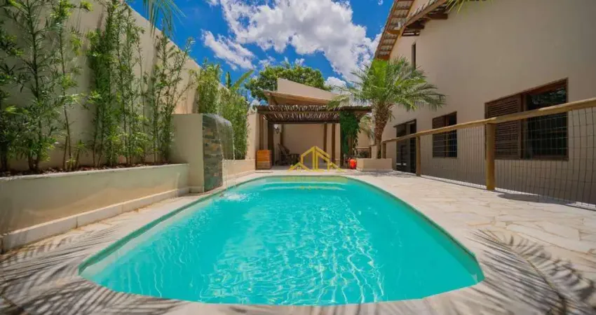 Casa térrea com piscina, 3 quartos à venda, 298 m² por R$ 990.000 - Terras de Santa Adélia - Vargem Grande Paulista/SP