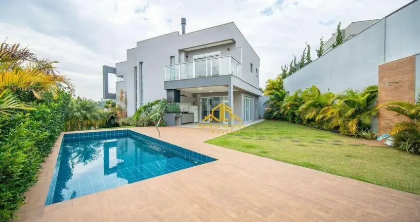 Casa com 4 quartos, sendo 4 suítes, 307 m² - venda por r$ 3.550.000 ou aluguel por r$ 21.000/mês - granja viana - vintage - cotia/sp