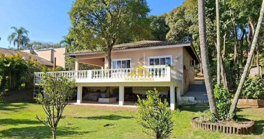 Casa com 4 quarto, sendo 2 suítes à venda, 527 m² por r$ 2.850.000 - bairro do carmo - ibiúna/sp