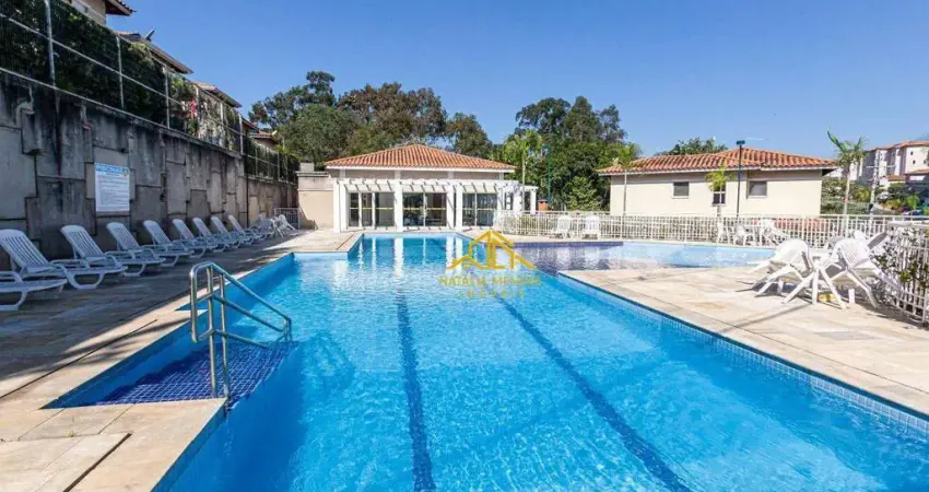 Apartamento com 2 dormitórios à venda, 61 m² por r$ 265.000,00 - jardim petrópolis - cotia/sp