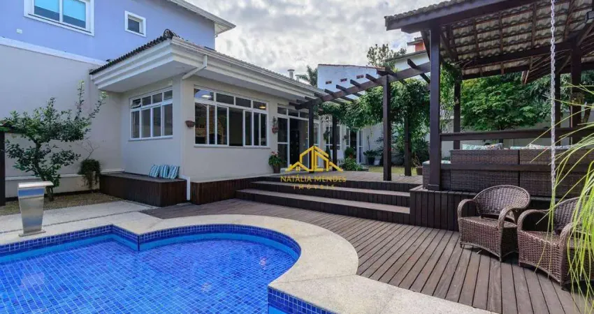 Casa com 4 dormitórios à venda, 470 m² por r$ 2.580.000,00 - são paulo ii - cotia/sp