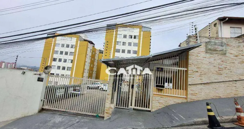 Apartamento com 2 dormitórios para alugar, 50 m² por R$ 1.600,00/mês - Vila Carmosina - São Paulo/SP
