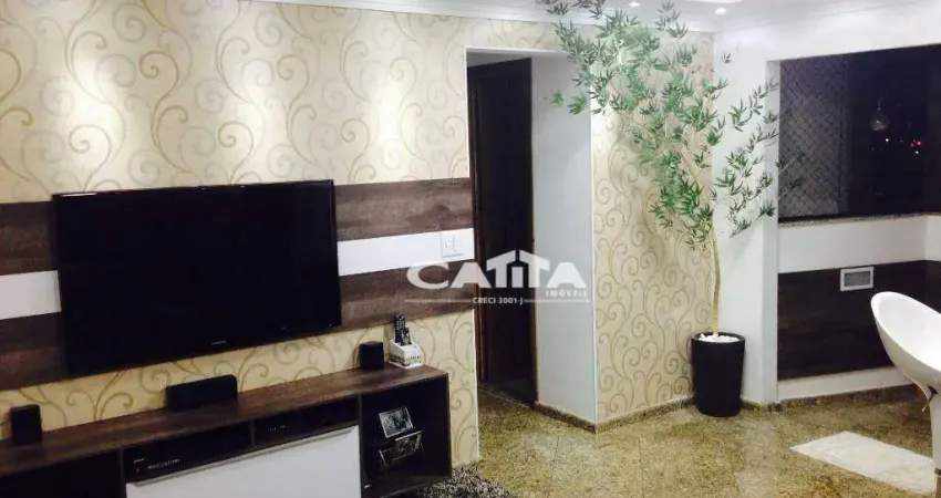 cobertura duplex mobiliada com excelente localização, em frente ao parque Ceret,