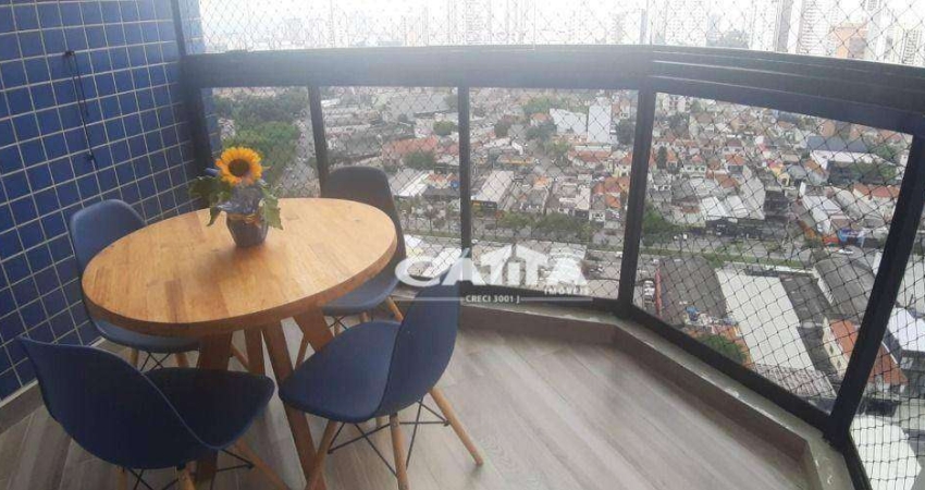 Apartamento com 3 dormitórios, 96 m² - venda por R$ 860.000,00 ou aluguel por R$ 6.057,00/mês - Anália Franco - São Paulo/SP