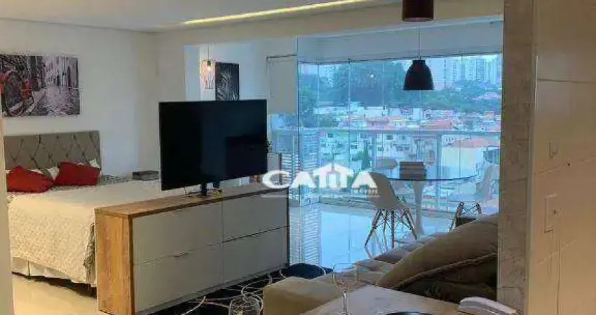 Apartamento com 1 dormitório, 52 m² - venda por r$ 850.000,00 ou aluguel por r$ 5.470,00/mês - anália franco - são paulo/sp