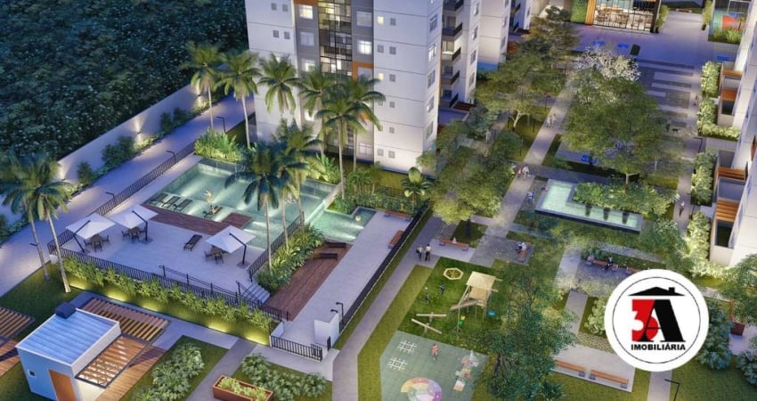 ATMOS LIVING  APTO. 2/4 C/  60M2(SACADA C/ CHURRASQUEIRA)