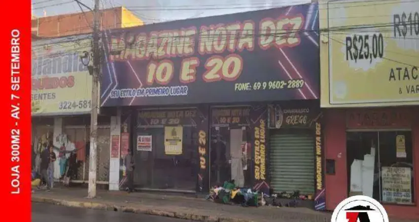Sala comercial para alugar na Avenida Sete de Setembro, 870, Centro, Porto Velho