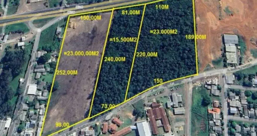 Terreno comercial à venda no Centro, Araricá 
