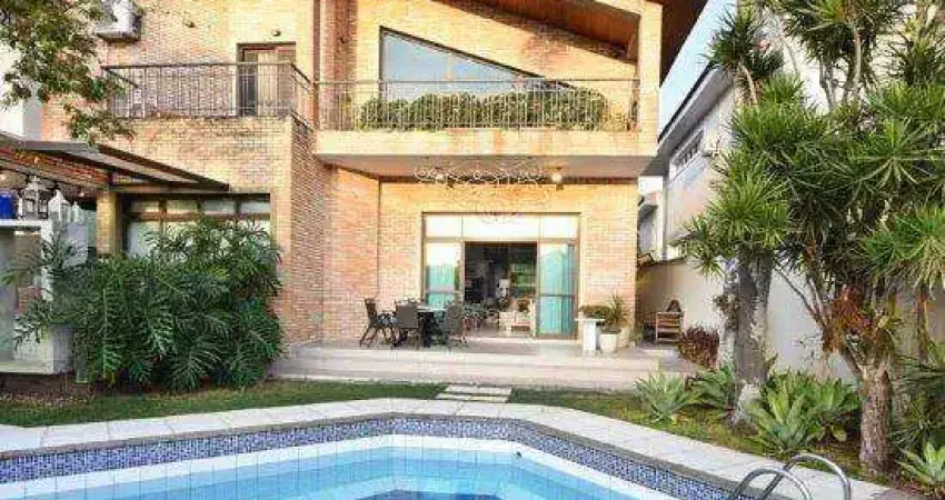 Casa com 4 dormitórios à venda, 540 m² por r$ 4.450.000,00 -  alphaville - santana de parnaíba/sp