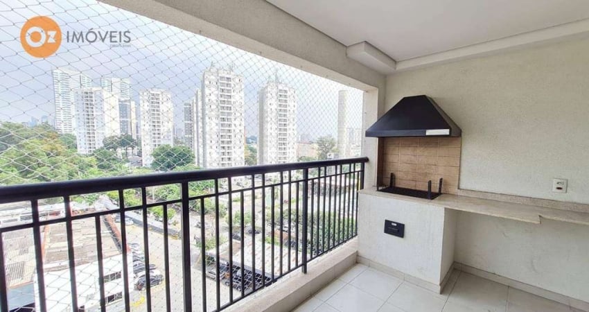 Apartamento com 2 dormitórios para alugar, 62 m² por R$ 4.883,40/mês - Continental - Osasco/SP