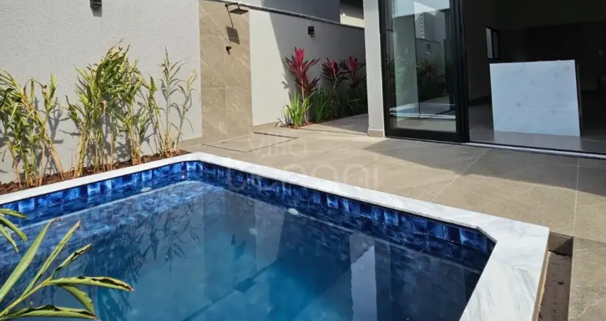 Belíssima casa,nova e com piscina, à venda no mais parque, em mirassol/sp