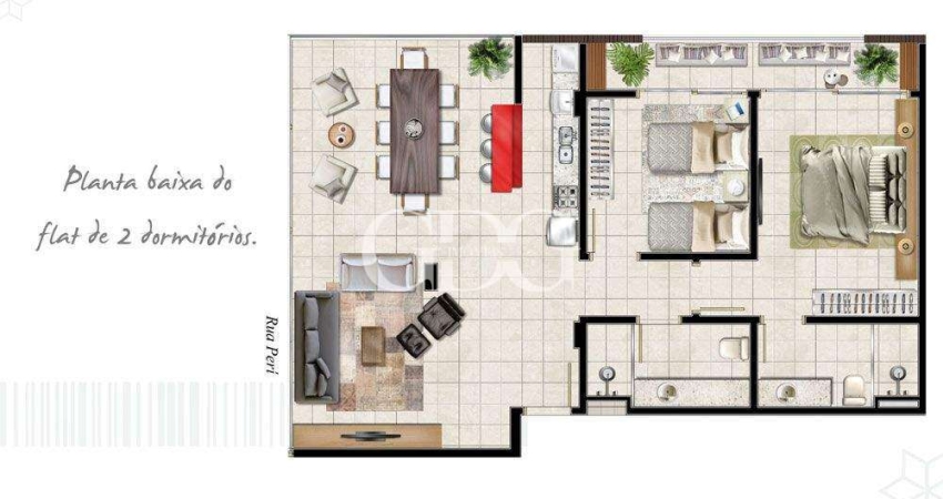 Loft com 2 quartos à venda no Centro, Capão da Canoa 