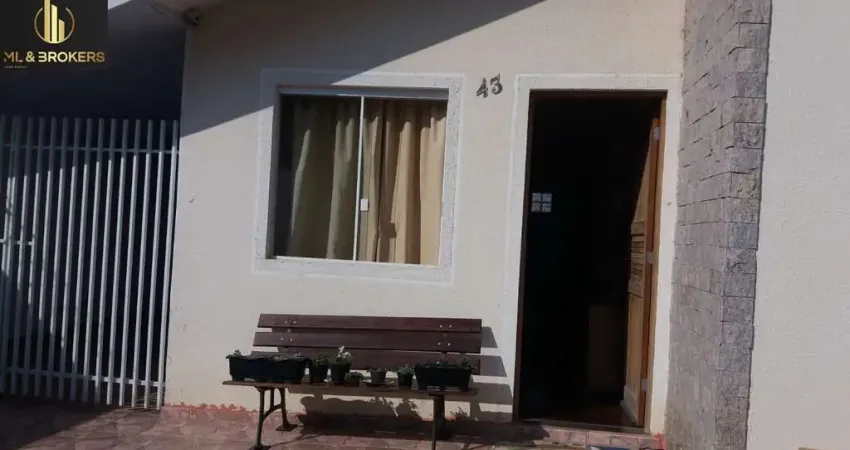 Casa com 2 quartos à venda na RUA DA CAMELIAS, 457, Campina da Barra, Araucária