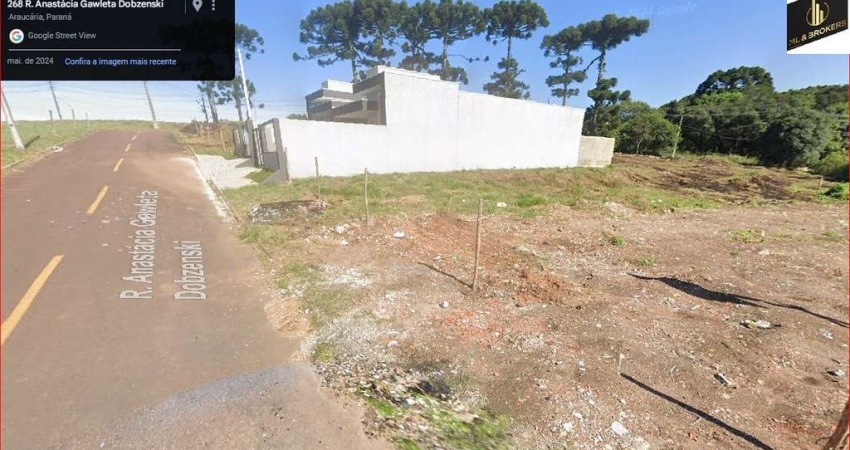 TERRENO 360M2/BEM LOCALIZADO /PERTO AV MANOEL RIBAS