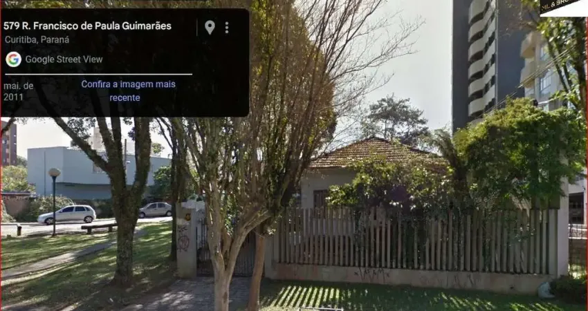Terreno à venda na Rua Francisco de Paula Guimarães, 51, Ahú, Curitiba